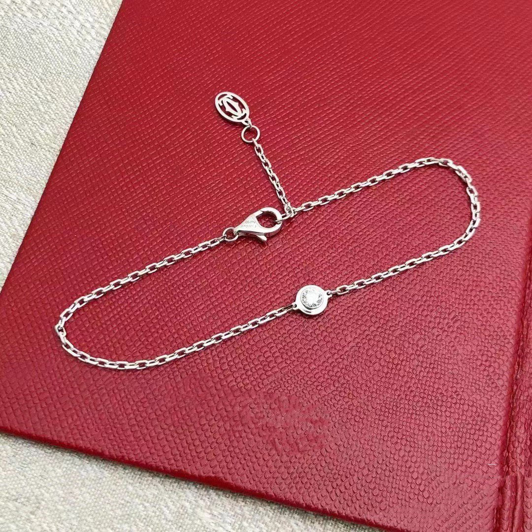 [Raffine]DAMOUR DIAMOND LINK BRACELET