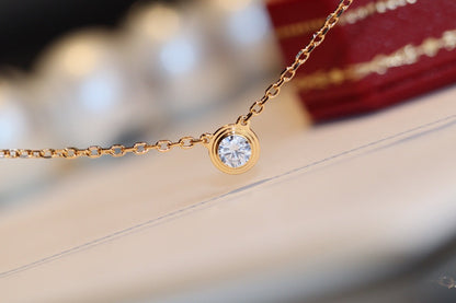 [Raffine]COLLAR DE DIAMANTES DAMOUR
