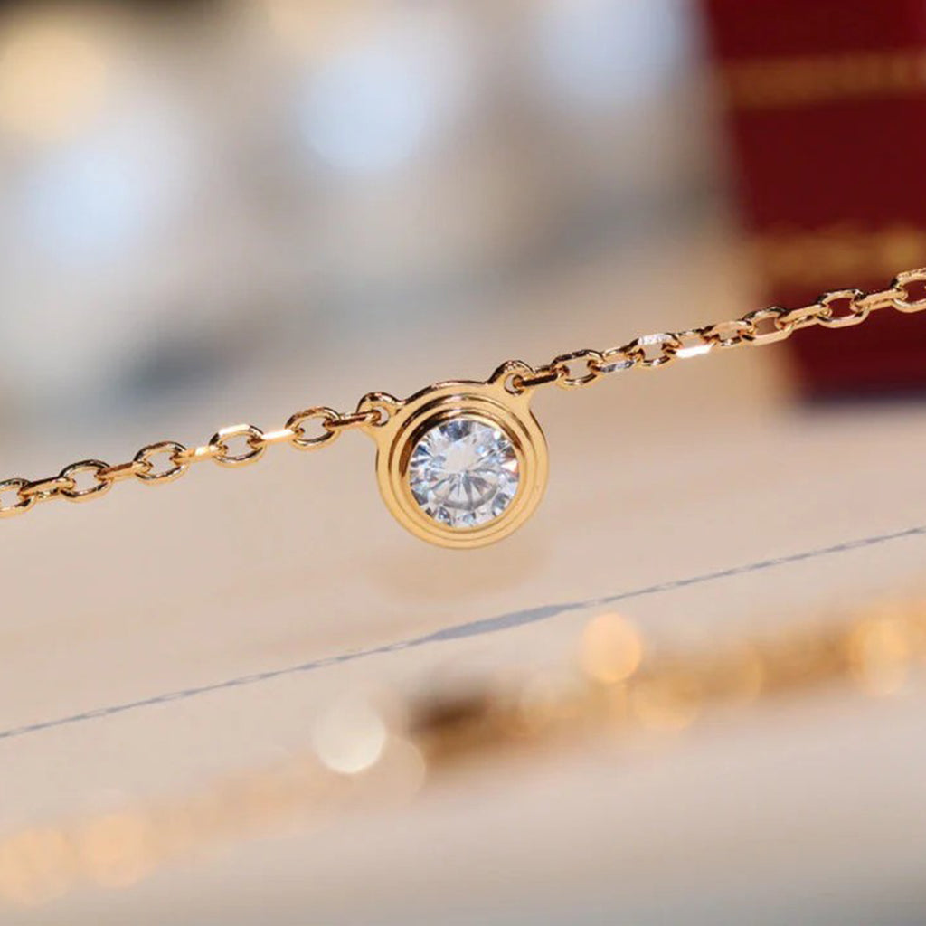 [Raffine]DAMOUR DIAMOND NECKLACE
