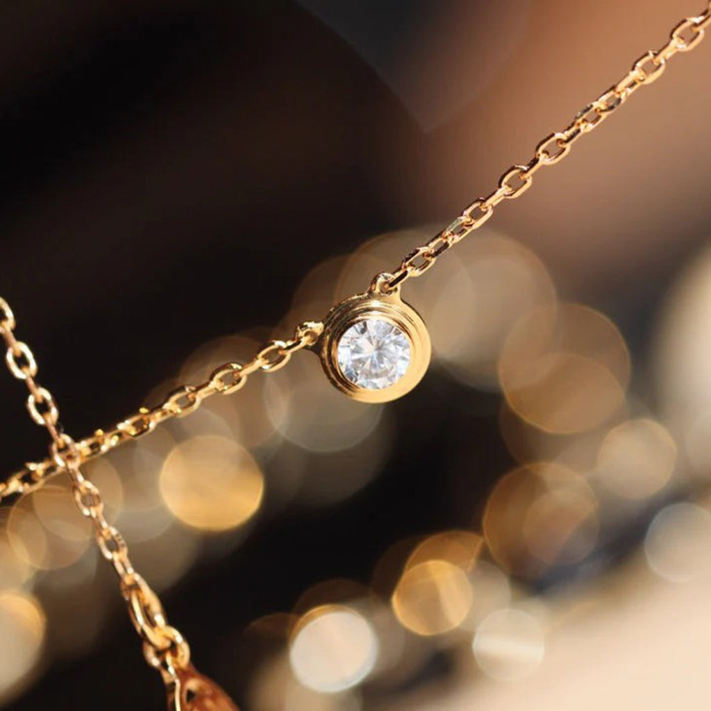 [Raffine]DAMOUR DIAMOND NECKLACE