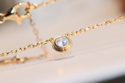 [Raffine]COLLAR DE DIAMANTES DAMOUR