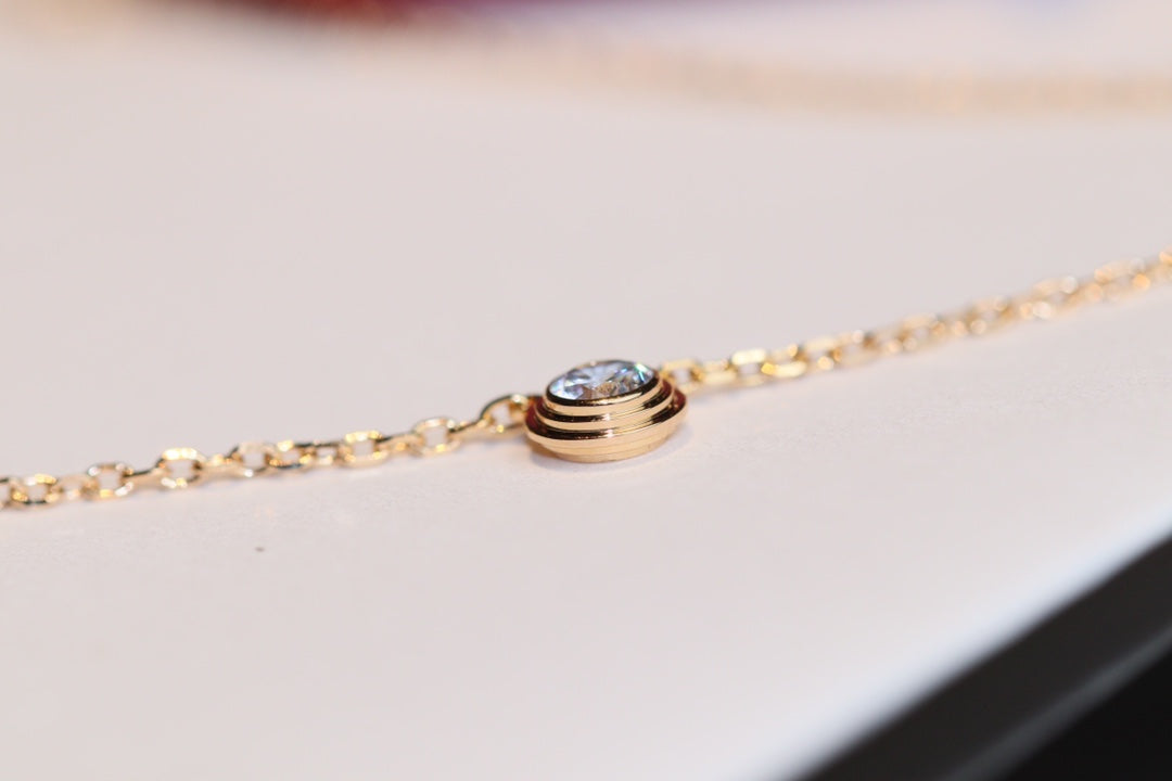 [Raffine]COLLAR DE DIAMANTES DAMOUR