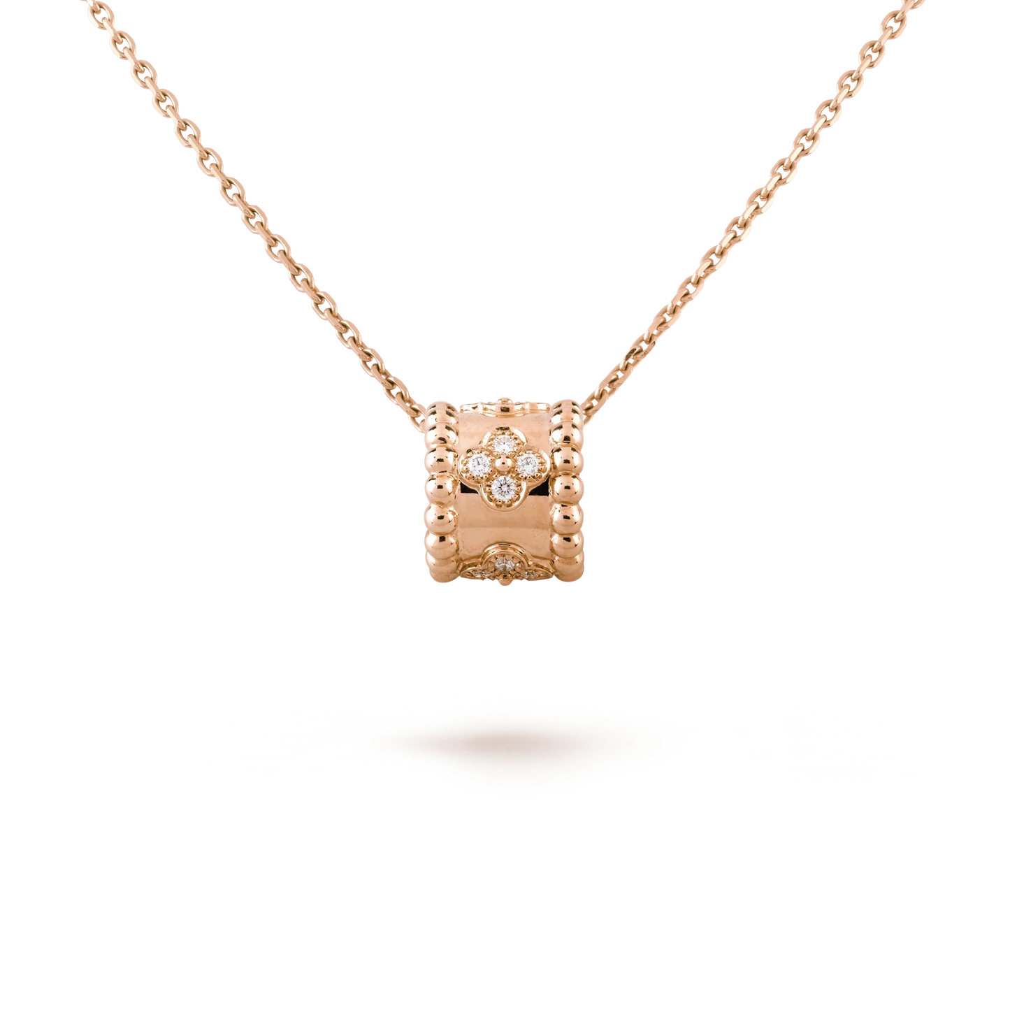 [Raffine] COLLAR CON PEDANTE DE PERLEE ORO / ORO ROSA