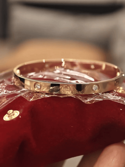 [Raffine]LOVE BRACELET 6.1MM 4 DIAMONDS