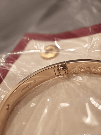 [Raffine]LOVE BRACELET 6.1MM 4 DIAMONDS