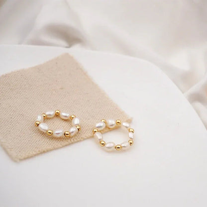 [Raffine]Fiji Pearl Band Ring