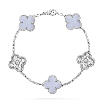 [Raffine] CLOVER 5 MOTIV LILA CHALZEDON ARMBAND KOLLEKTION