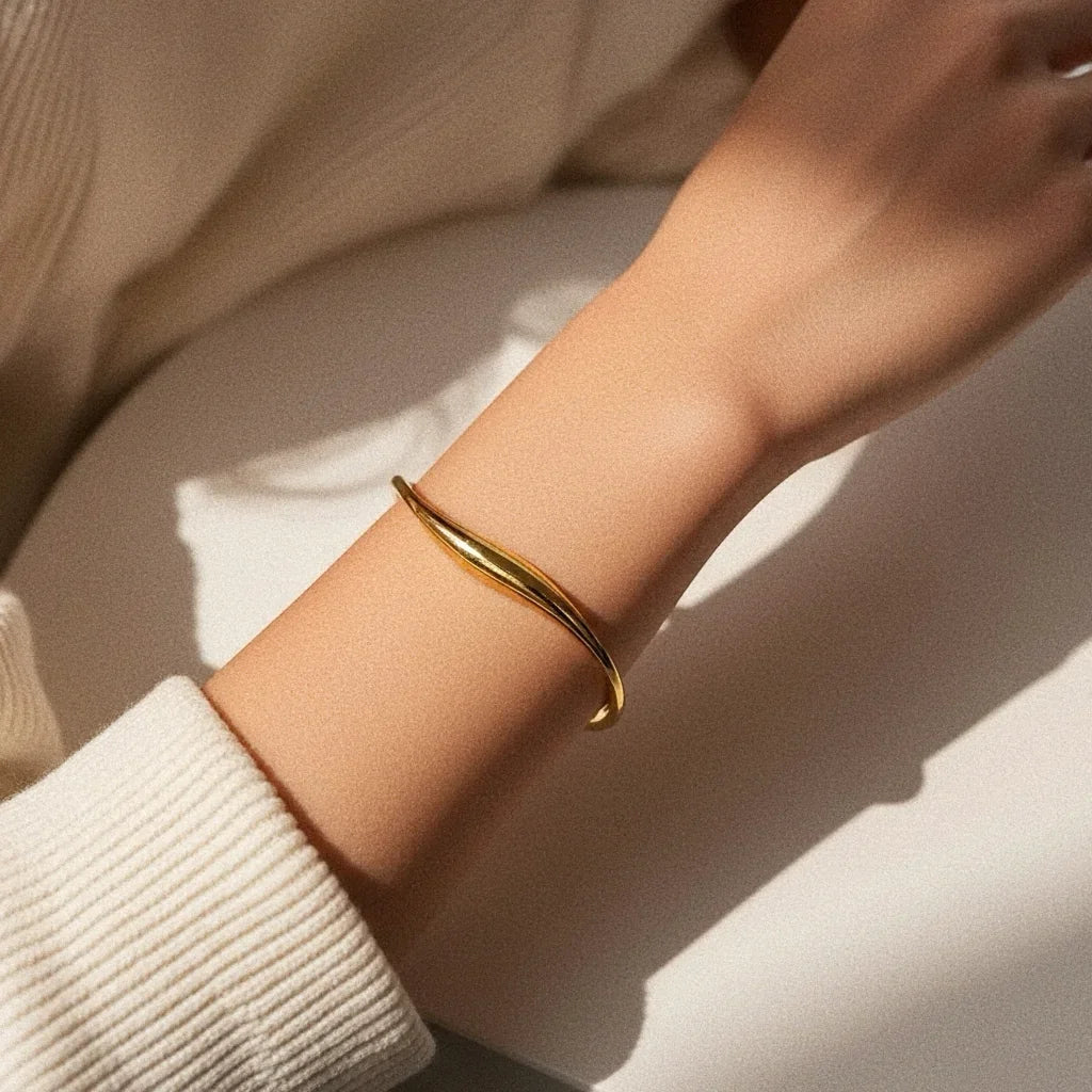 [Raffine]Tiffany Gold Bangle
