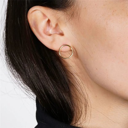 [Raffine]Aureole Gold Earrings