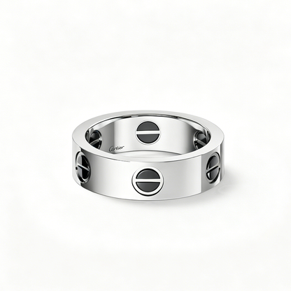 [Raffine]LOVE RING 5.5MM NO DIAMONDS  CERAMIC