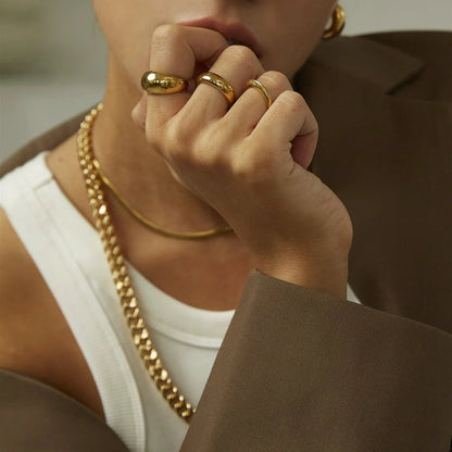 [Raffine]Elise Gold Ring