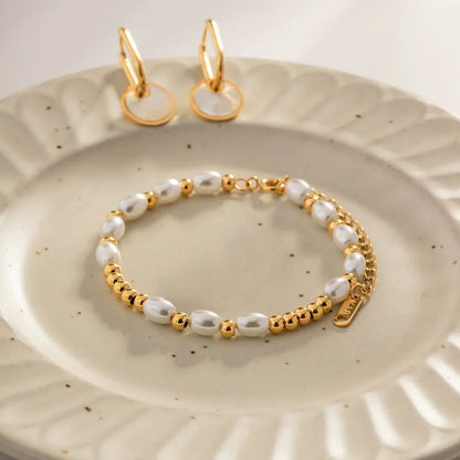 [Raffine]Wynn Freshwater Pearl Bracelet