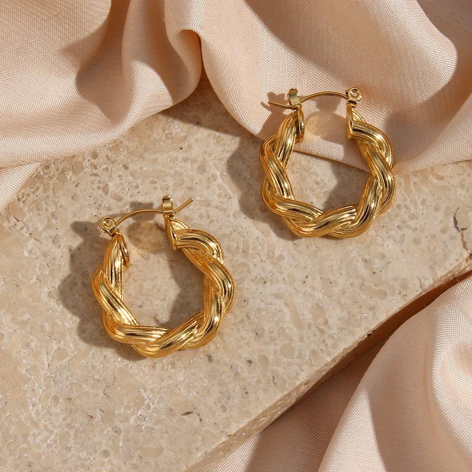 [Raffine]Layla Hoop Earrings