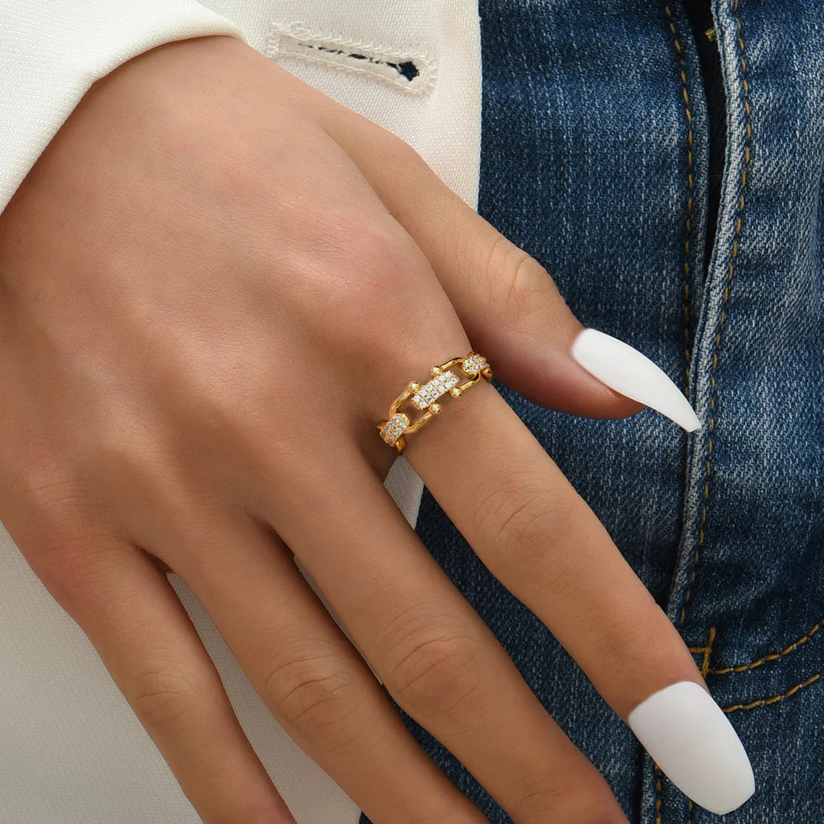 [Raffine]Chloe Gold Ring
