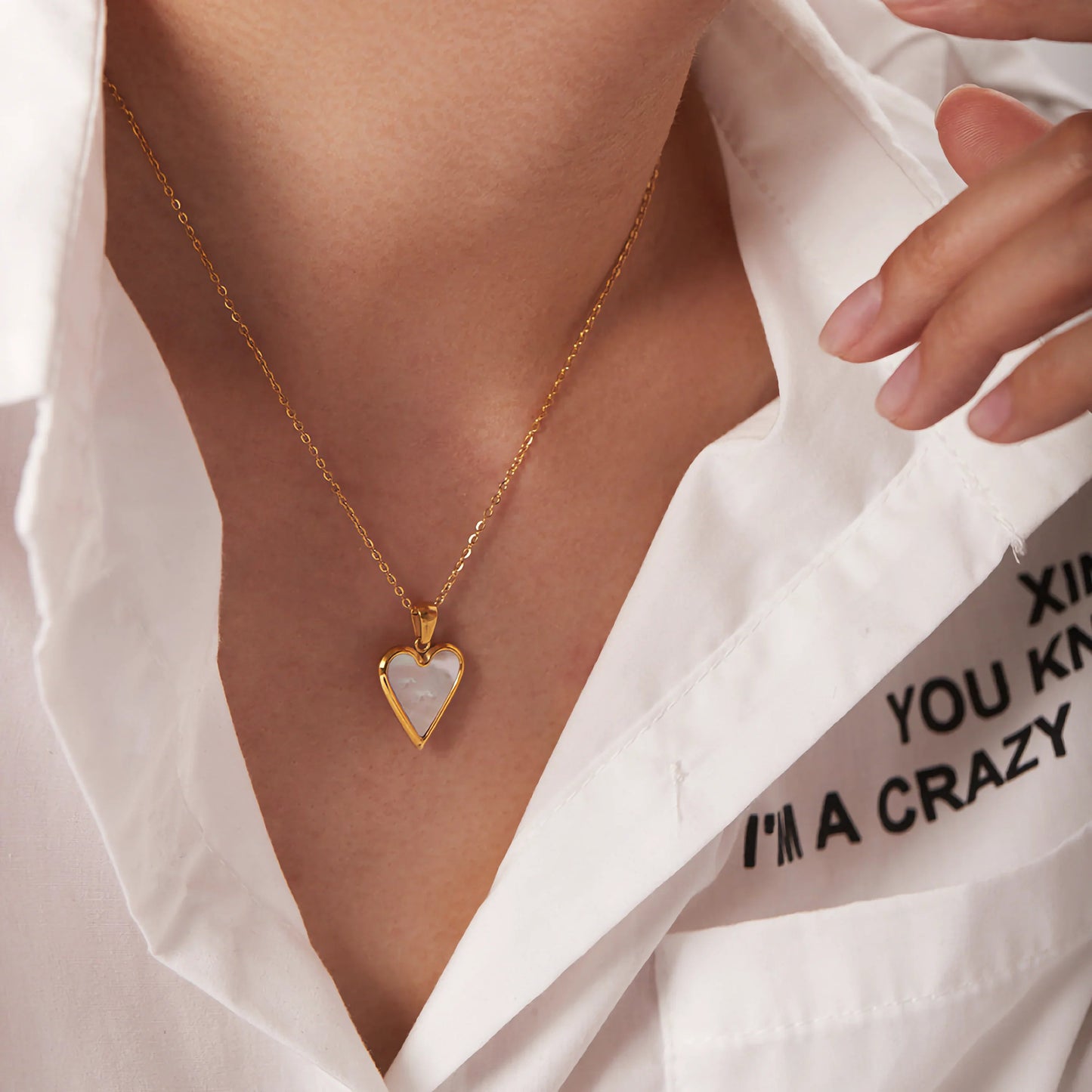 [Raffine]Blythe Heart Necklace