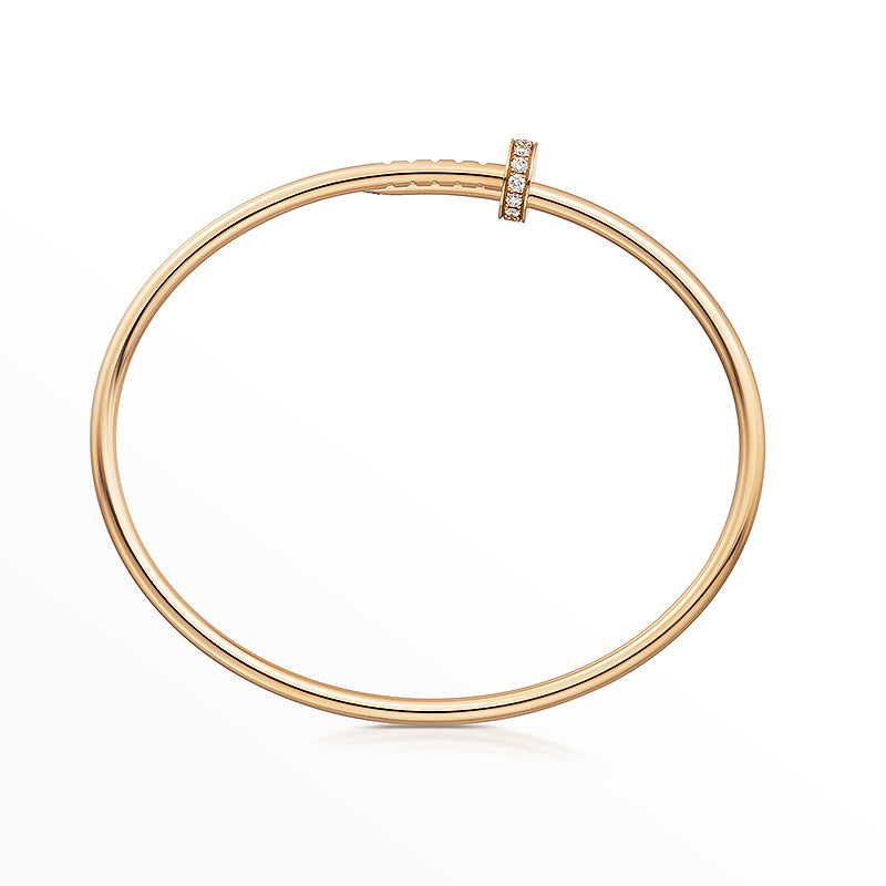 [Raffine]JUSTE BRACELET 2.5MM DIAMONDS