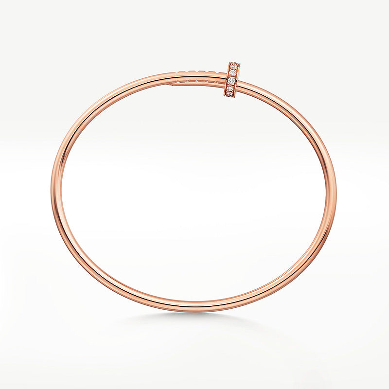 [Raffine]JUSTE BRACELET 2.5MM DIAMONDS