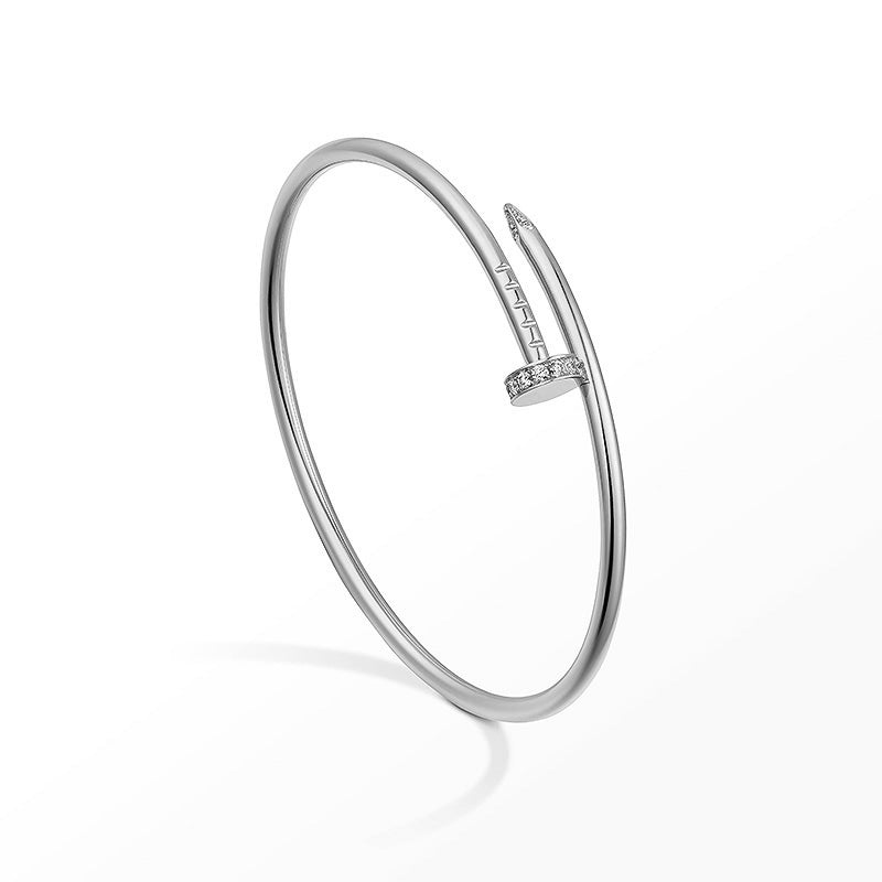 [Raffine]JUSTE BRACELET 2.5MM DIAMONDS