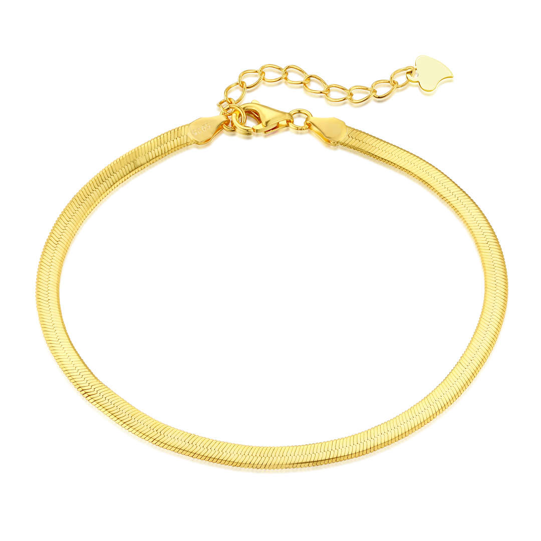 [Raffine] Collar plano con cadena de hueso de serpiente y cuchillas