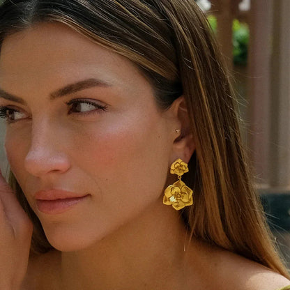 [Raffine]Thelma Gold Earrings