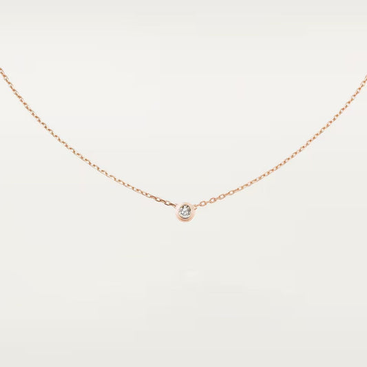 [Raffine]DAMOUR DIAMOND NECKLACE