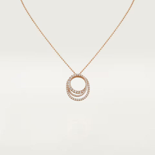 [Raffine]ETINCELLE  FULL DIAMOND NECKLACE