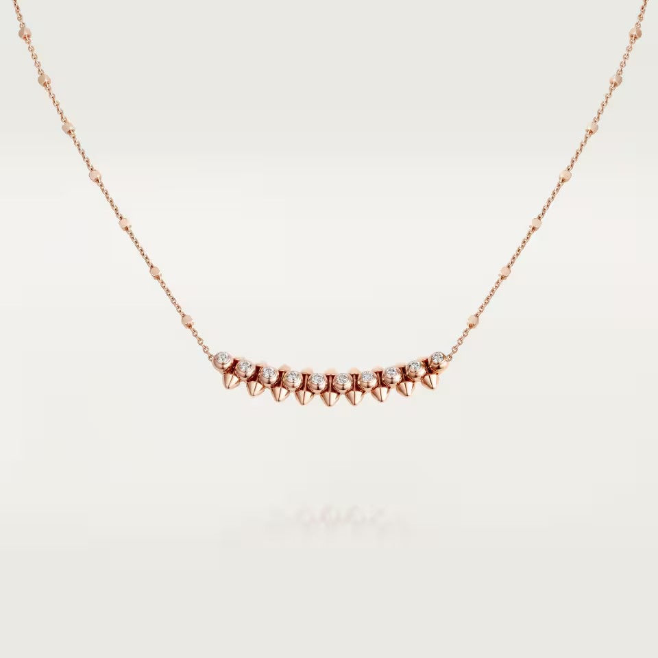 [Raffine]CLASH  MEDIUM DIAMOND NECKLACE