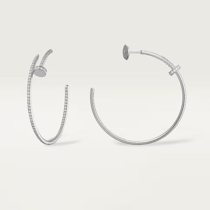 [Raffine]JUSTE FULL DIAMOND LARGE EARRINGS