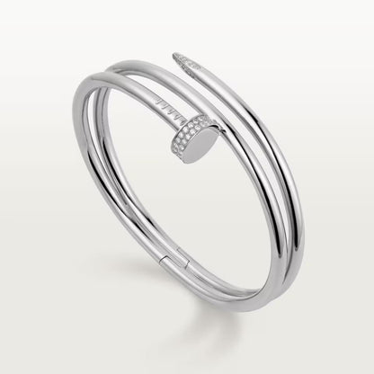 [Raffine]JUSTE BRACELET 3.5MM DOUBLE ROW DIAMOND