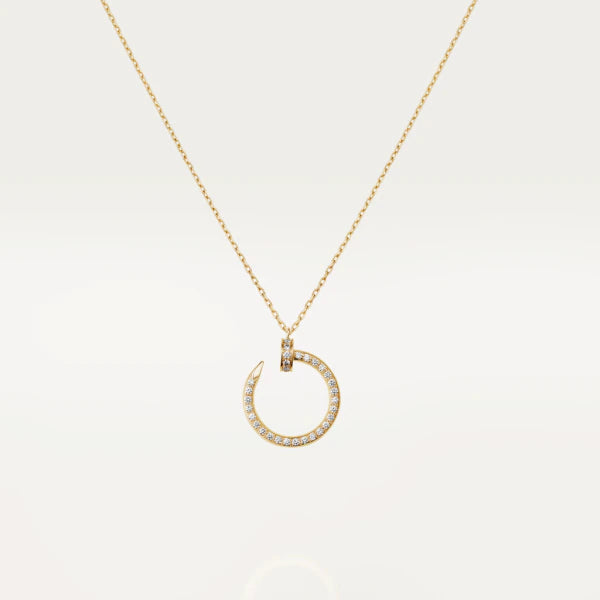 [Raffine]COLLAR JUSTE ORO DIAMANTES 