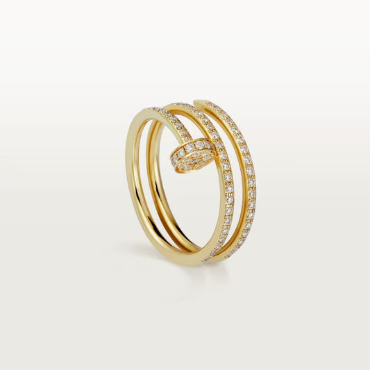 [Raffine]JUSTE RING 4.8MM FULL DIAMOND