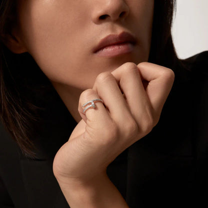 [Raffine]JUSTE RING 1.8MM SILVER DIAMONDS