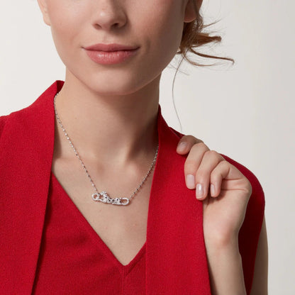 [Raffine]PANTHERE PAVED DIAMOND NECKLACE