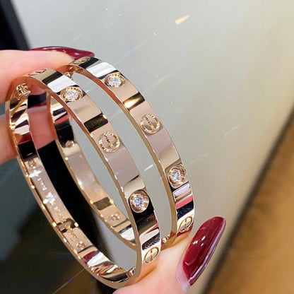 [Raffine]LOVE BRACELET 6.1MM 4 DIAMONDS