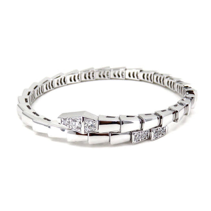 [Raffine]SERPENTI BRACELET DIAMONDS SILVER