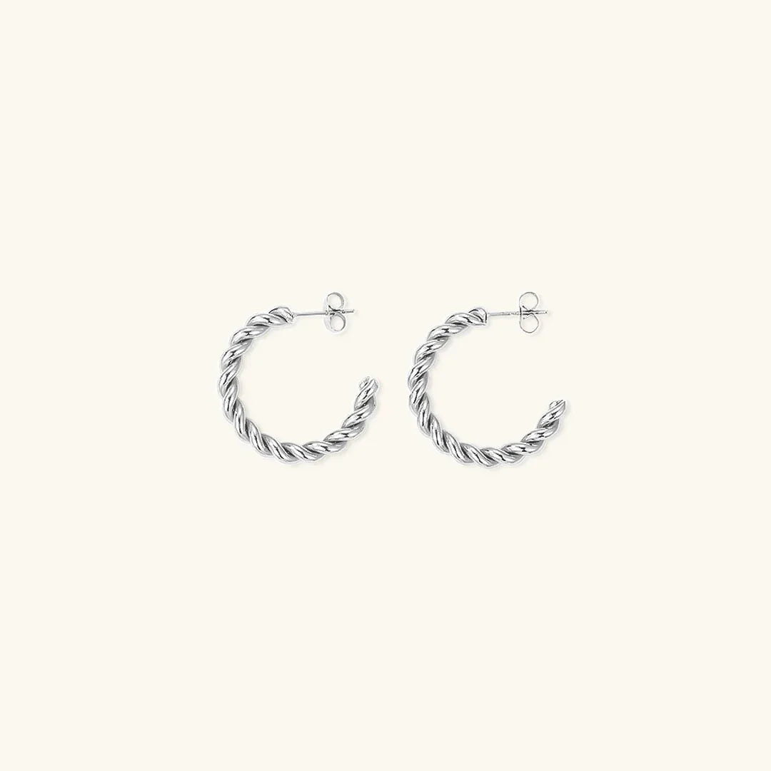 [Raffine]Gigi Twist Gold Earrings