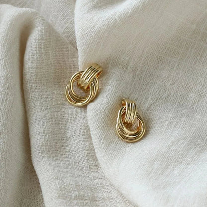 [Raffine]Luna Layered Hoop Earrings