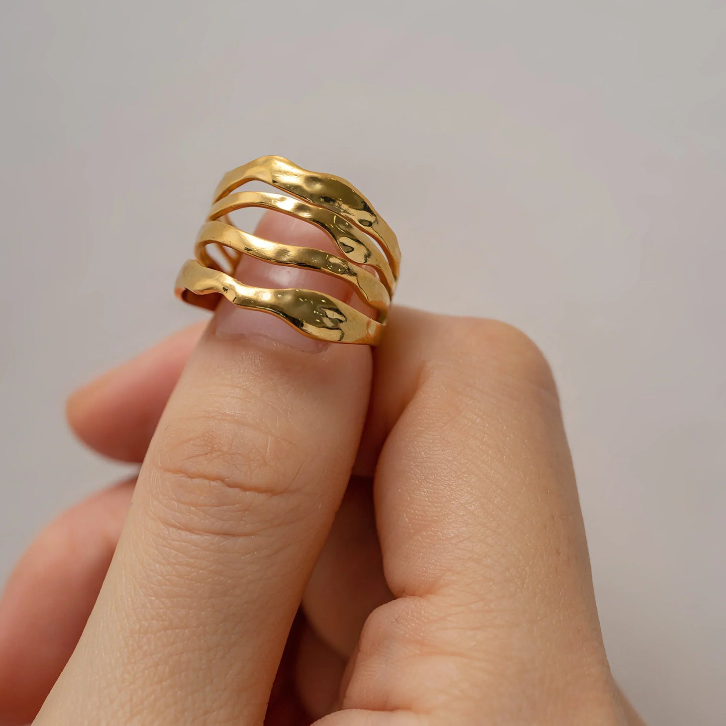 [Raffine]Cass Gold Ring