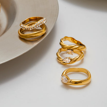 [Raffine]Noemi Curated Ring Stack Collection