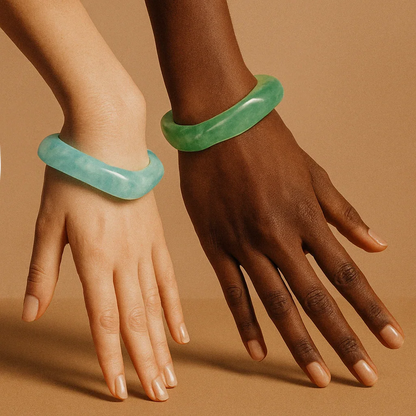 [Raffine]Avaria Acrylic Bangle