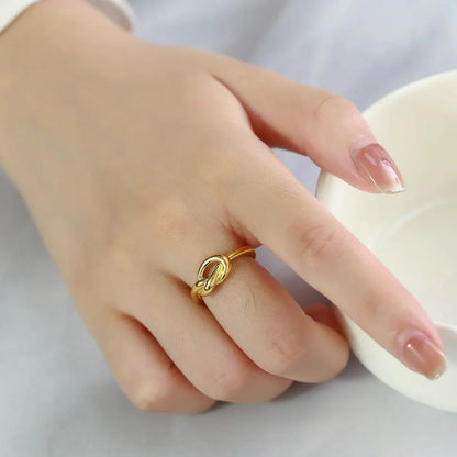 [Raffine]Bellara Gold Knot Ring