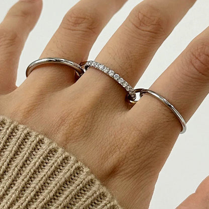 [Raffine]Evadne Diamond Ring Stack