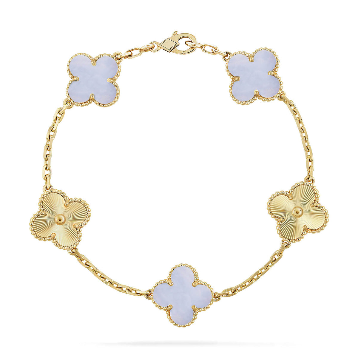 [Raffine] CLOVER 5 MOTIV LILA CHALZEDON ARMBAND KOLLEKTION