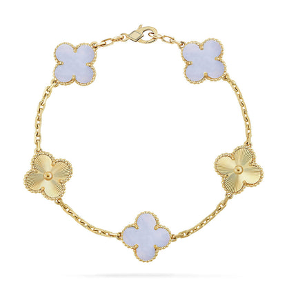 [Raffine] CLOVER 5 MOTIV LILA CHALZEDON ARMBAND KOLLEKTION