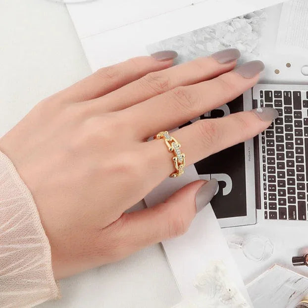 [Raffine]Chloe Gold Ring