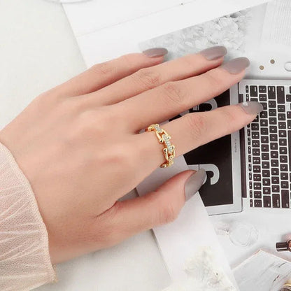 [Raffine]Chloe Gold Ring