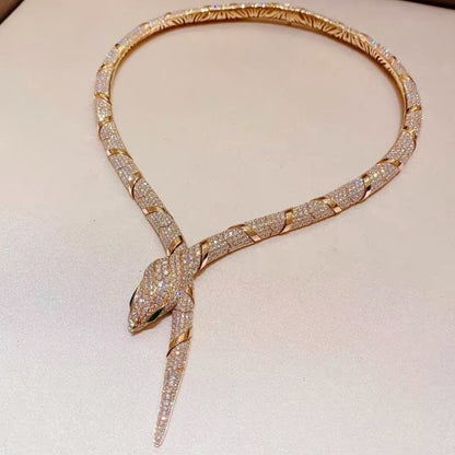 [Raffine]HAUTE COUTURE GOLD SERPENTI NECKLACE