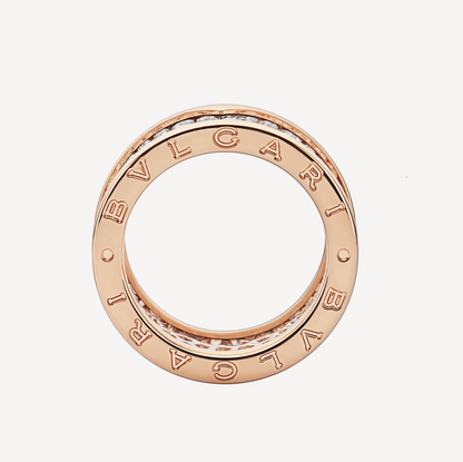 [Raffine]ZERO 1 CON DIAMANTES PAVADOS EN EL ANILLO ESPIRAL