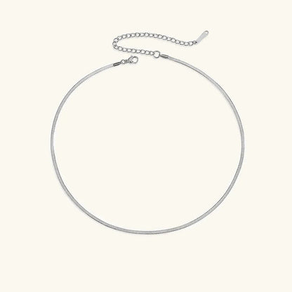 [Raffine]Elizabeth Gold Herringbone Necklace