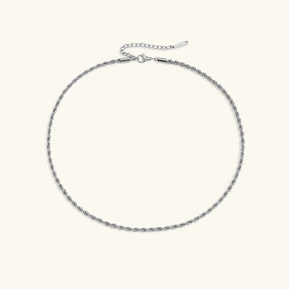 [Raffine]Bianca Rope Chain Gold Necklace